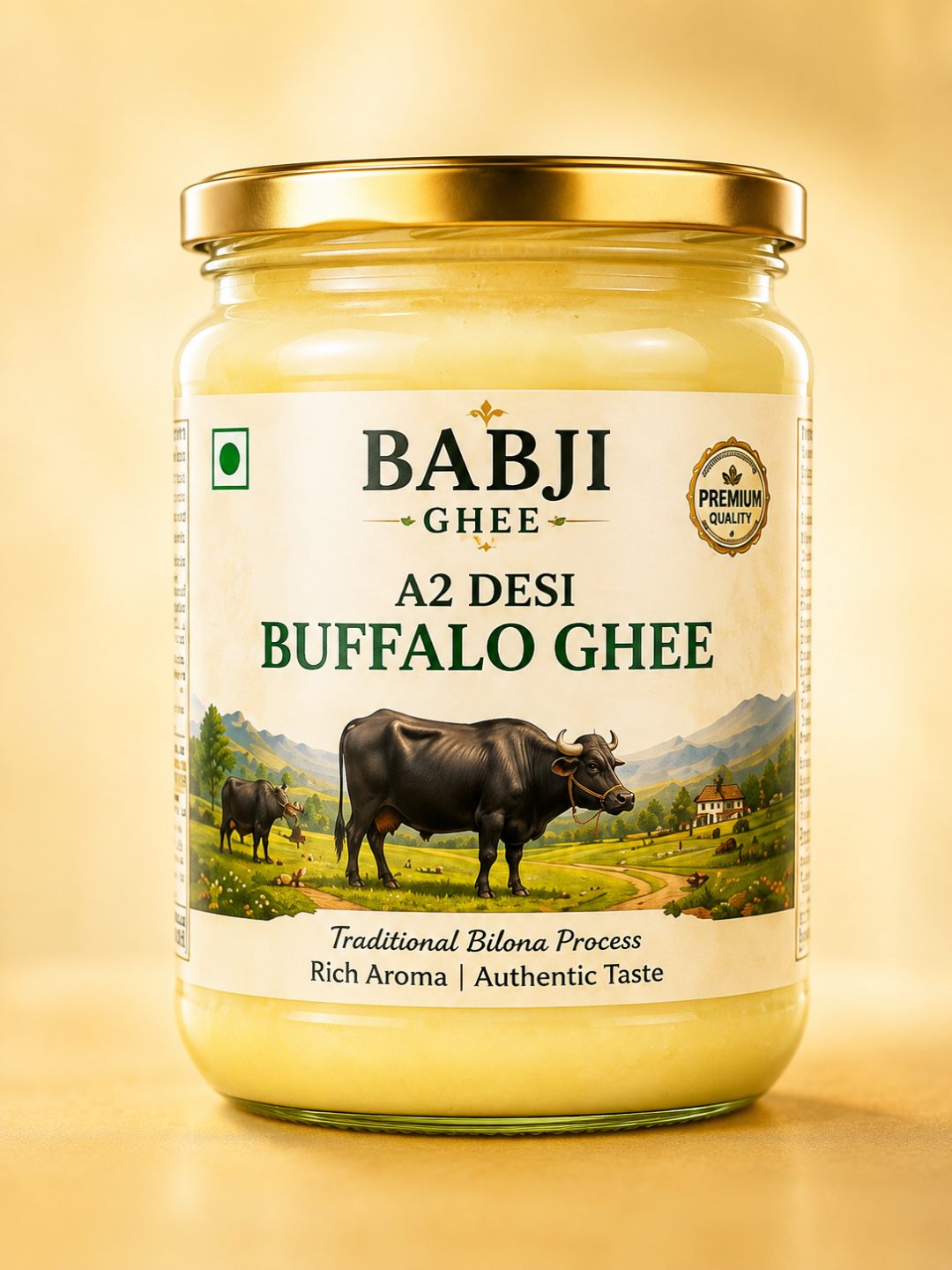 Babji A2 Desi Buffalo Ghee